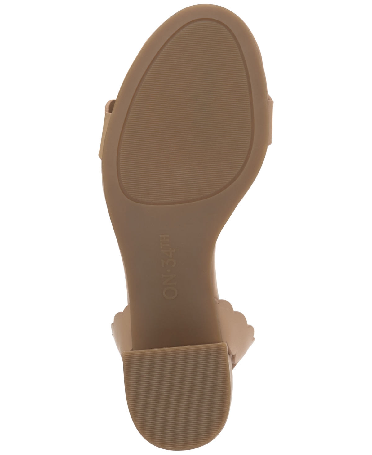 ON 34TH WOMEN'S PATHINA SCALLOPED BLOCK HEEL SANDALS, EXCLUSIVELY AT MACY'S 