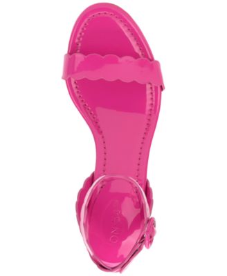 Women's Pathina Scalloped Block Heel Sandals, Exclusively at Macy's