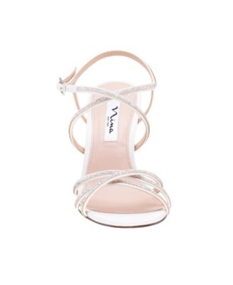 Women's Anna Crystal Embellished Strappy Dress Sandals