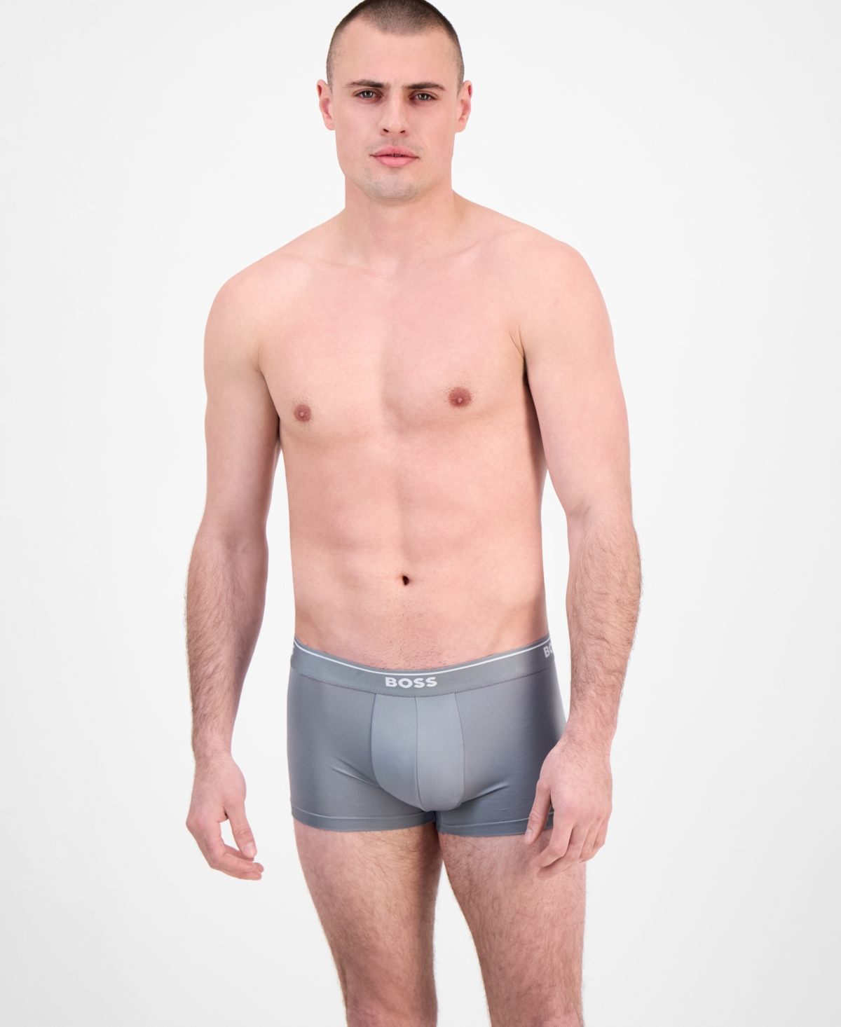 Hugo Boss Boss By  Men's 3-pk. Logo Waistband Trunks