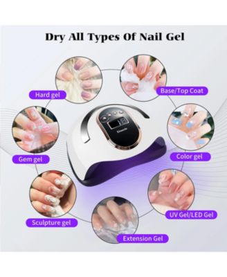 Nail Lamp 168W LCD Display For Drying Nails