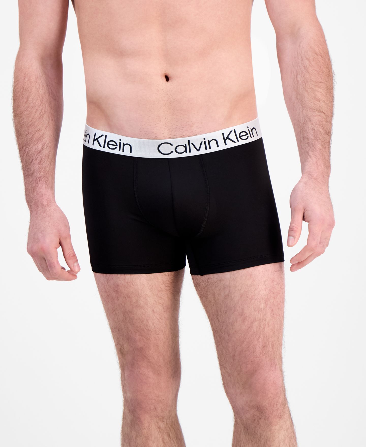 Трусы-боксеры Micro для мужчин — Calvin Klein, цвет: Чёрный — фото 2