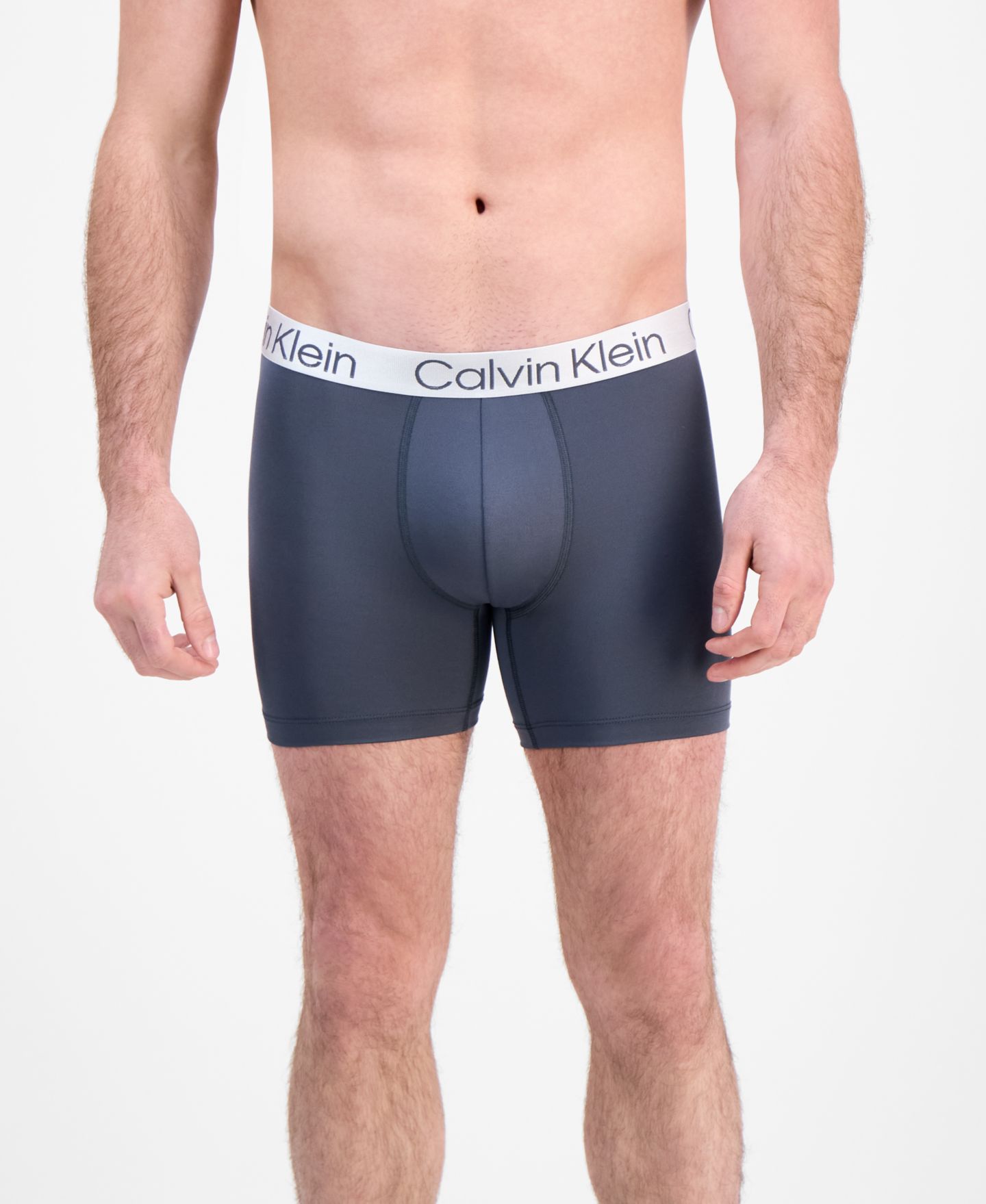Трусы-боксеры Micro для мужчин — Calvin Klein, цвет: Чёрный — фото 6