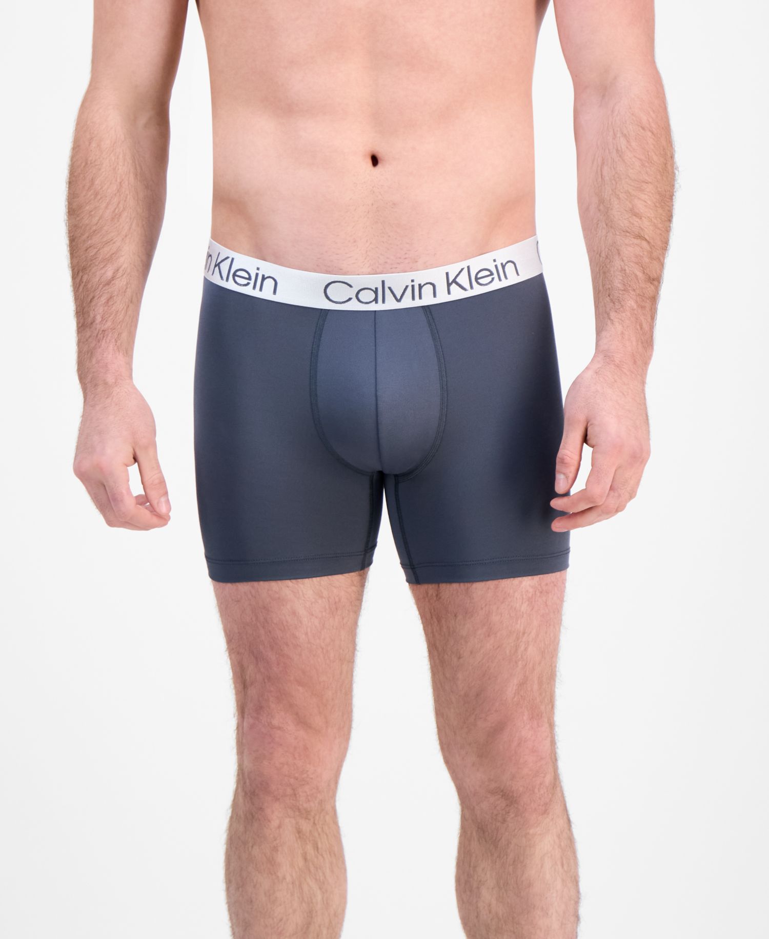 Men's 3-Pk. Chromatic Brushed Micro Boxer Briefs Underwear