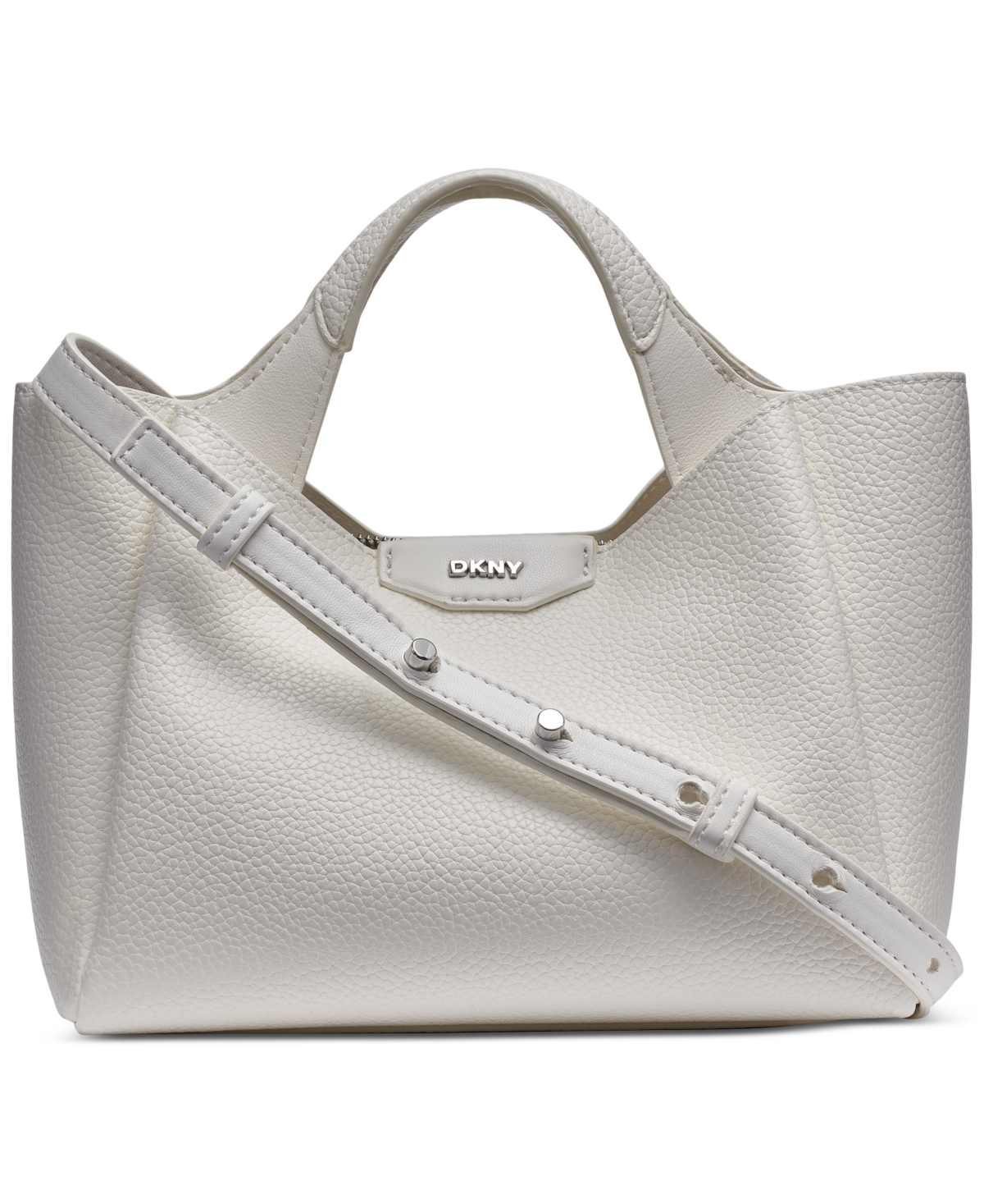Dkny Willa Mini Satchel Bag In Marshmallow
