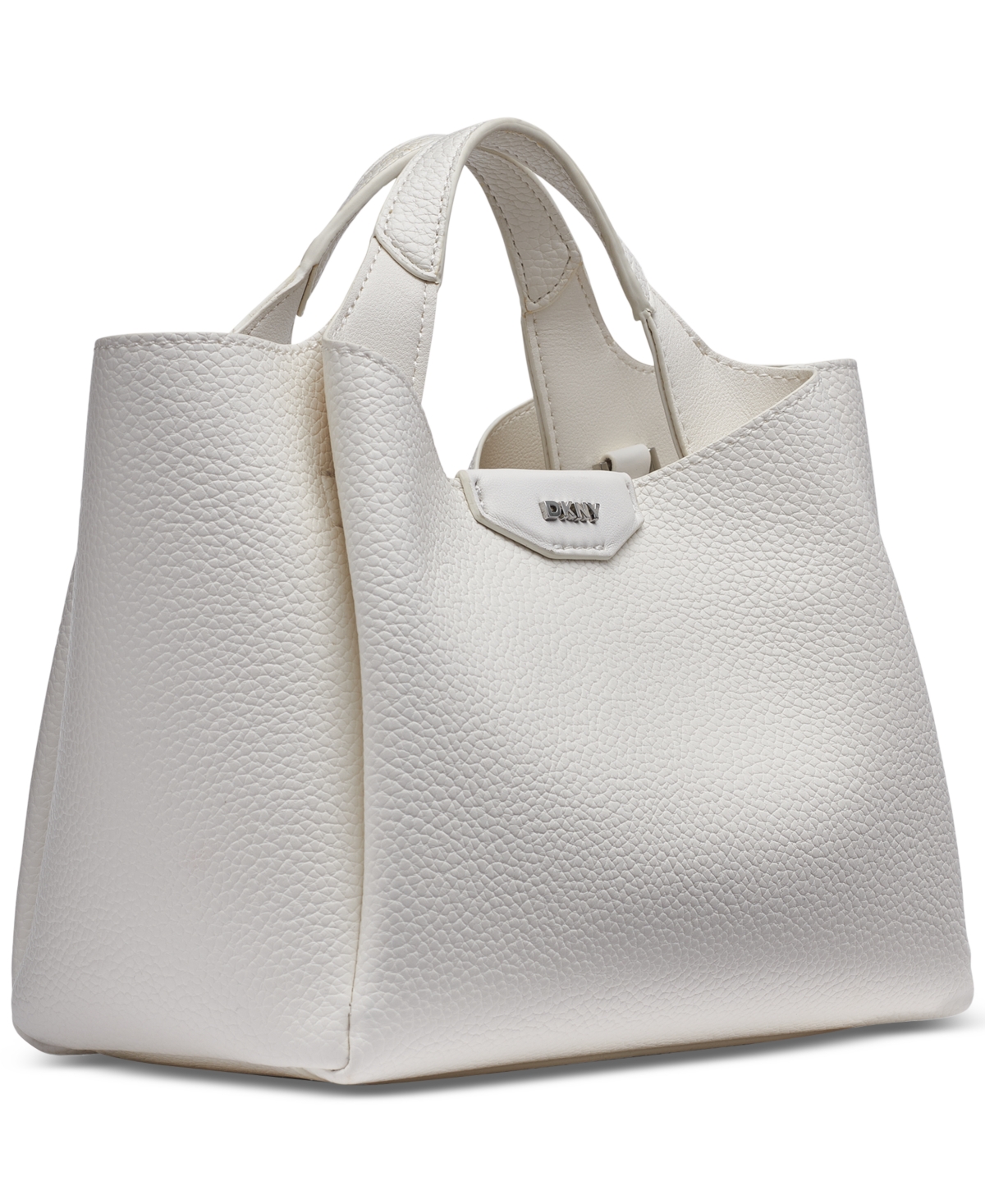 Dkny Willa Mini Satchel Bag In Marshmallow