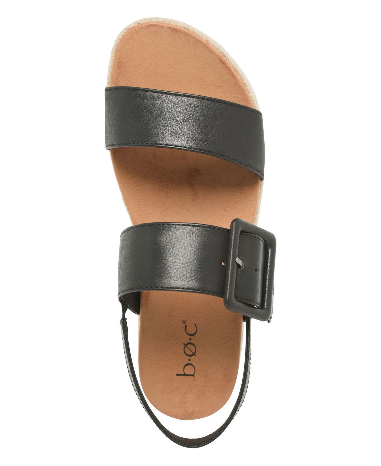 Женские сандалии b.o.c. Hilda Slingback, цвет: Чёрный — фото 4