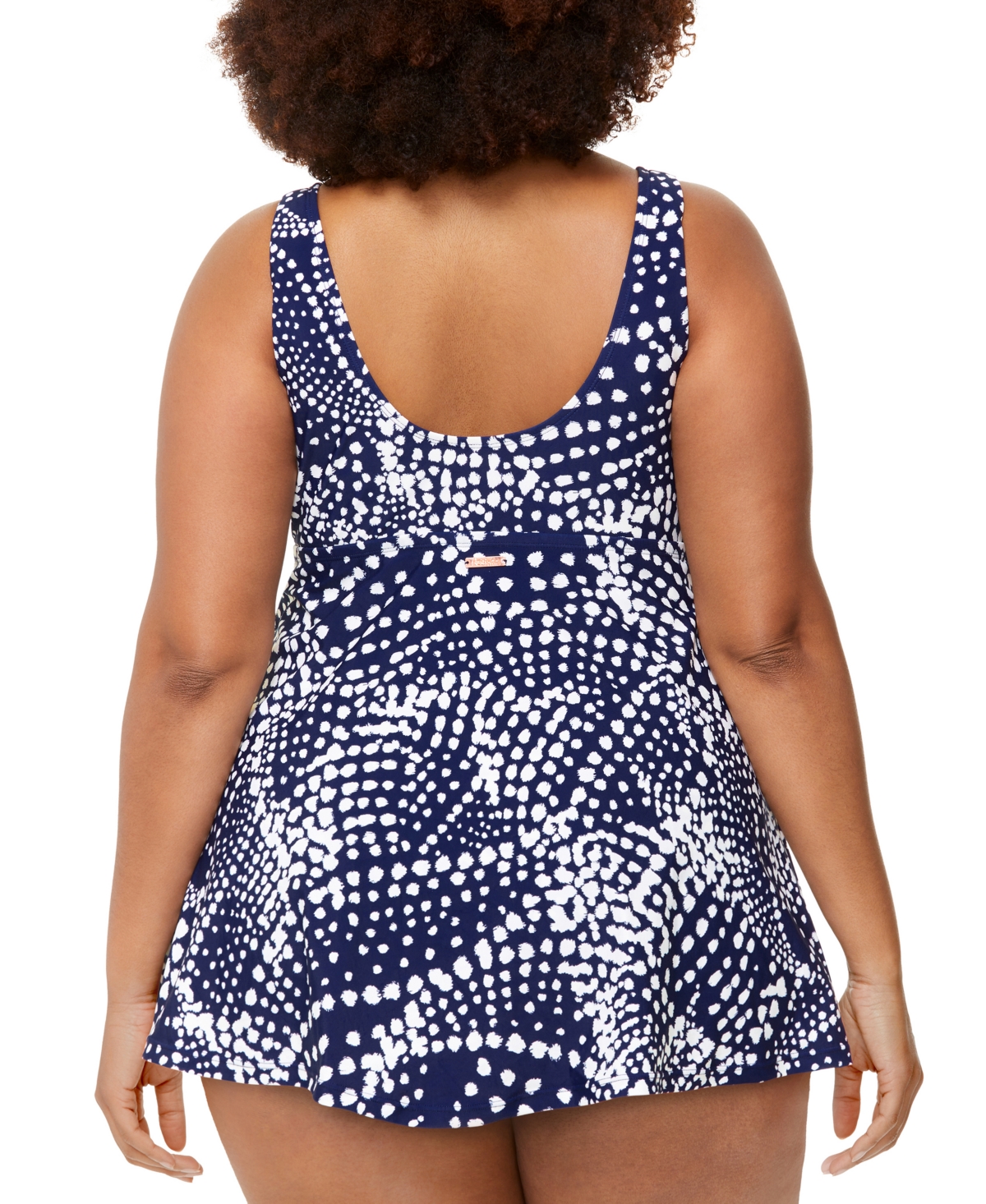 Raisins Curve Trendy Plus Size Lucia Swim Dress In Multi