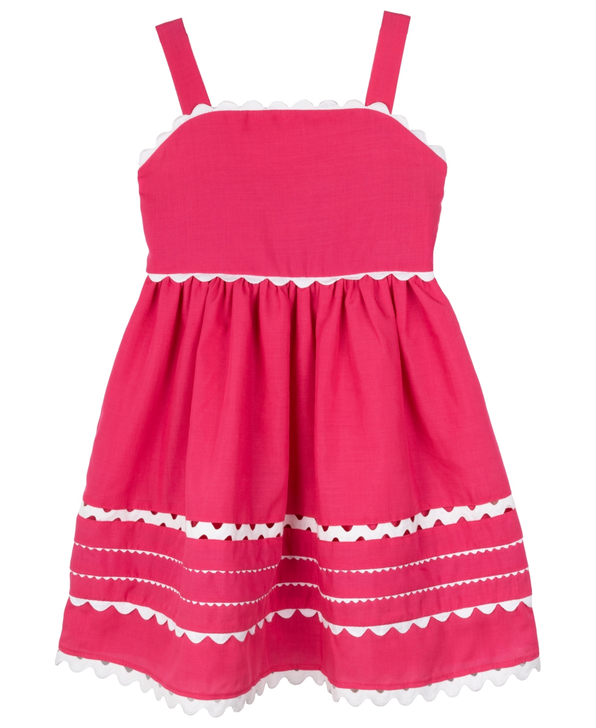 Rare Editions Toddler And Little Girls Ric-rac Dress