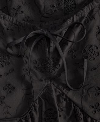 Women's Eyelet Midi Dress, Exclusively at Macy's