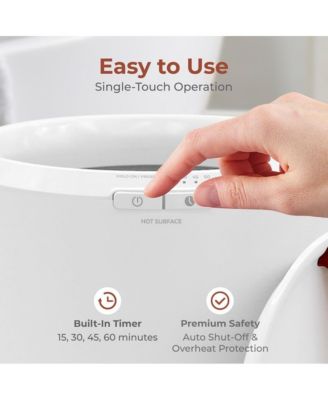 Bucket Towel Warmer, 12L, Adjustable Timer, Auto Shut-Off, Cherry