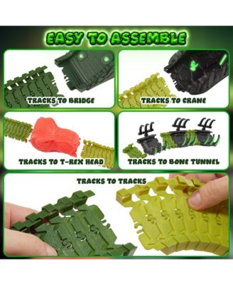 Dinosaur Track STEM Set Toy 225 Piece