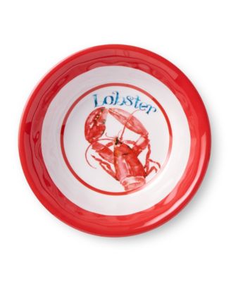 Beach House Lobster Melamine 6-Pc. All-Purpose Bowls, Service For 6