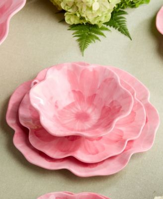 Wildflower 3-D Floral All-Purpose Bowls, Set of 4