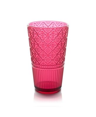 Victoria Acrylic Ice Tea Glasses, Set of 6