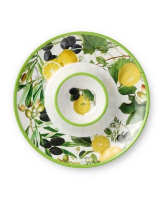 Limone Melamine 3-Piece Hostess Set