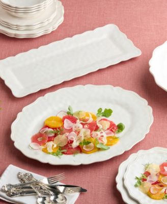 Isabella Crackle Melamine Platters, Set of 2