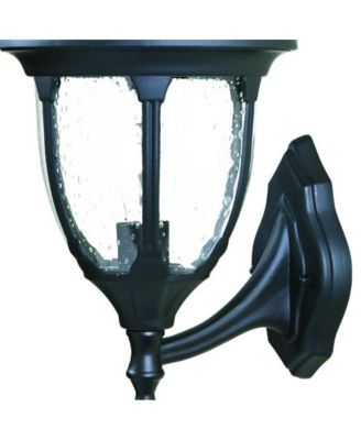 Clear Glass Swing Arm Wall Light for Bedroom Reading or Task Lighting