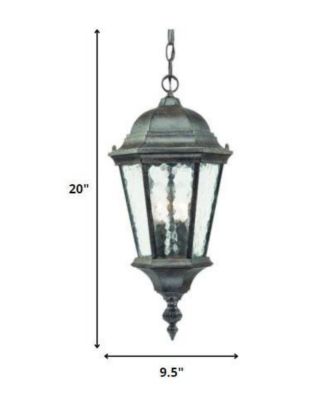 Carousel Lantern Two-Light Hanging Light – Classic Outdoor Lighting Fixture