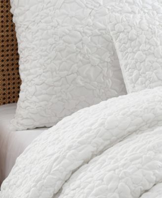 Floral Bubble 2-Pc. Sham Set, European