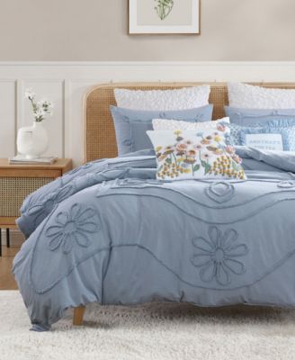 3D Petals Decorative Pillow, 18" x 18"