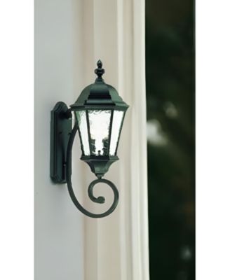 Two-Light Carousel Lantern Wall Light – Stylish Lighting for Exterior Spaces