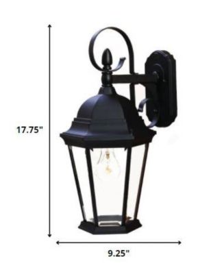 Vintage Swing Arm Hanging Lantern Wall Sconce for Ambient Lighting