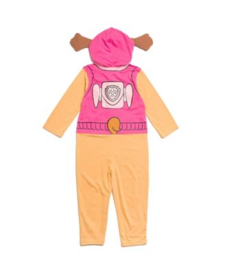 Boys Nickelodeon Skye Chase Marshall Zip Up Cosplay Coverall to