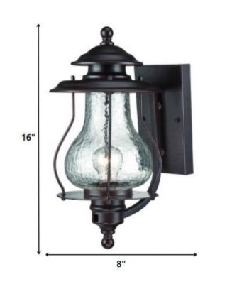 Decorative Oil Lantern Wall Light for Ambient and Accent Lighting
