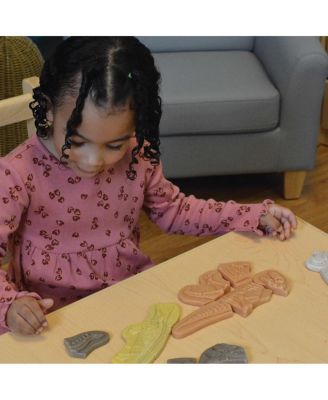 Dig & Discover Dinosaur Tactile Skeletons - Set of 6