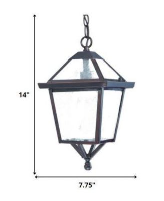 Hanging Lantern Ceiling Light – Vintage-Style Pendant for Any Space