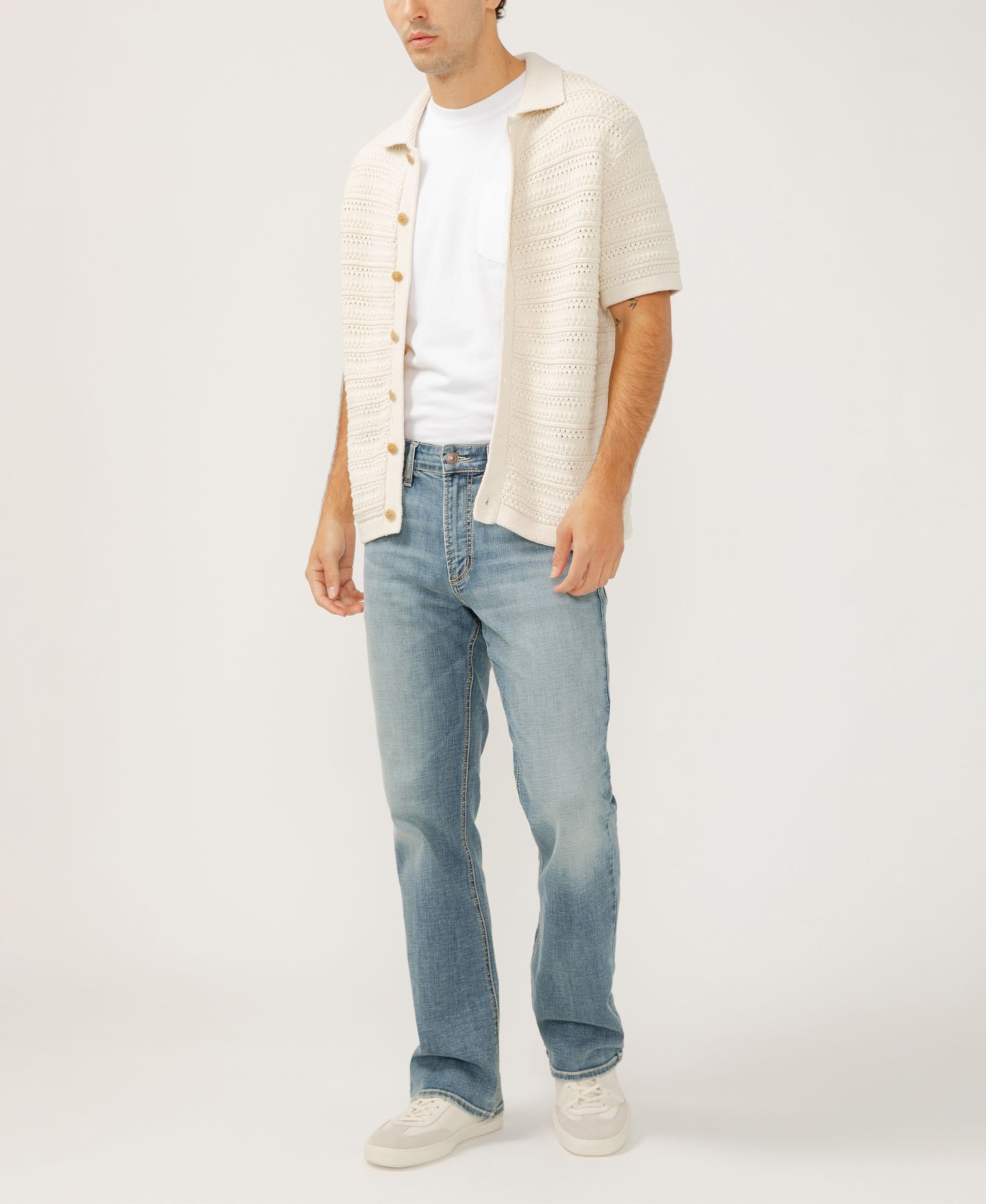 Мужские джинсы Silver Jeans Co. Craig Classic Fit Bootcut — фото 6