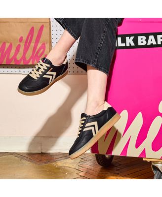 Women's x Milk Bar Rebel Sport Low Profile Lace Up Sneakers