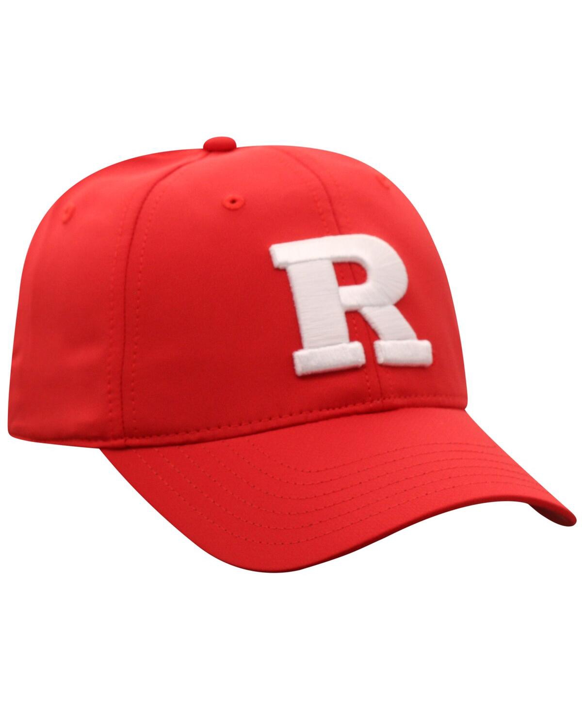 Top Of The World Men's Scarlet Rutgers Scarlet Knights Victory Trainer Adjustable Hat In Scarlet