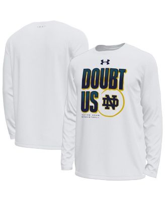 Under Armour - Men's White Notre Dame Fighting Irish March Madness Unity Long Sleeve T-Shirt