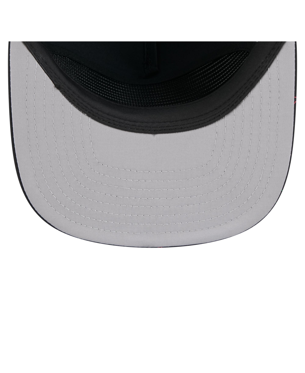 New Era Men's Black Boston Red Sox Gummy Golfer Trucker Adjustable Hat