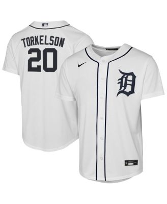 Nike - Big Boys and Girls Spencer Torkelson White Detroit Tigers Home Replica Player Jersey