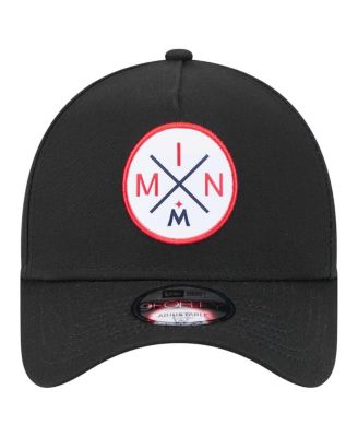 Men's Black Minnesota Twins 9FORTY A-Frame Adjustable Hat