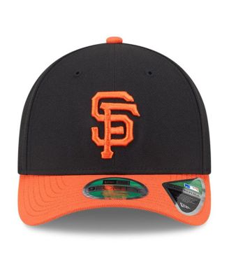 Men's Black/Orange San Francisco Giants Player Replica 9FORTY Adjustable Hat