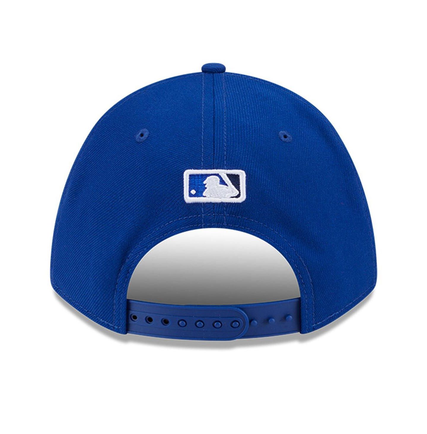 Мужская кепка New Era Royal Toronto Blue Jays Player Replica 9FORTY Adjustable Hat — фото 3