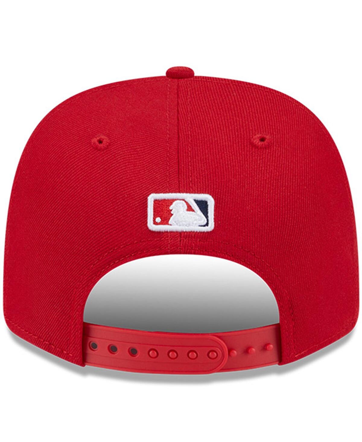 New Era Mens Los Angeles Angels  Angels Player Replica 9forty Cap In Red