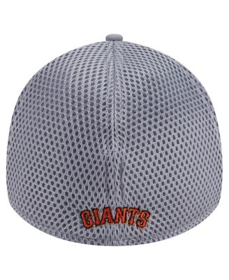 Men's Gray San Francisco Giants Linear 39THIRTY Flex-Fit Hat