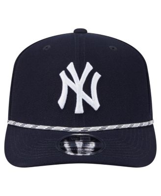 Men's Navy New York Yankees Multi-Rope 9SEVENTY Stretch-Snap Hat
