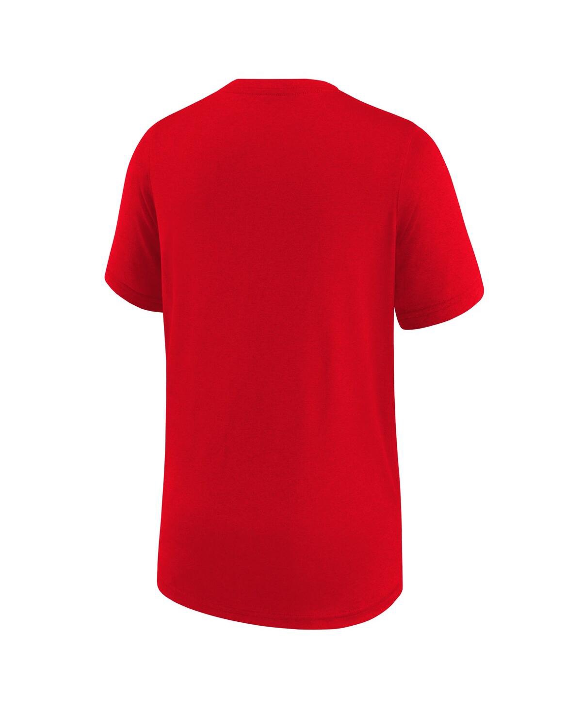 Nike Big Boys And Girls Red Texas Rangers Local Legend T-shirt In Red