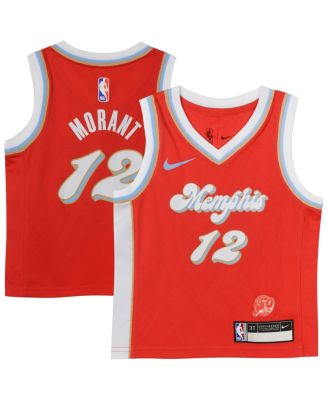 Nike - Baby Boys and Girls Ja Morant Red Memphis Grizzlies 2024/25 Swingman Player Jersey - City Edition
