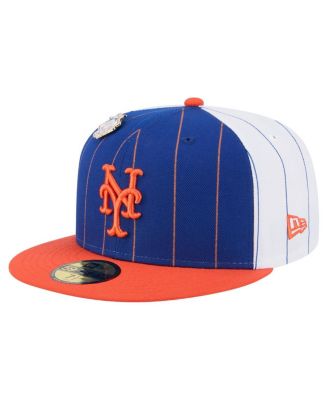 New Era - Men's&nbsp;Blue New York Mets Pinstripe 59FIFTY Fitted Hat