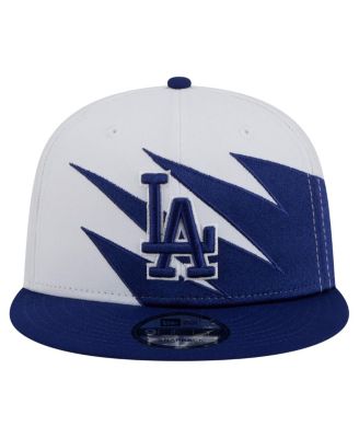 Men's Royal/White Los Angeles Dodgers Jagged 9FIFTY Snapback Hat