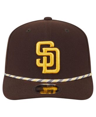 Men's Brown San Diego Padres Multi-Rope 9SEVENTY Stretch-Snap Hat