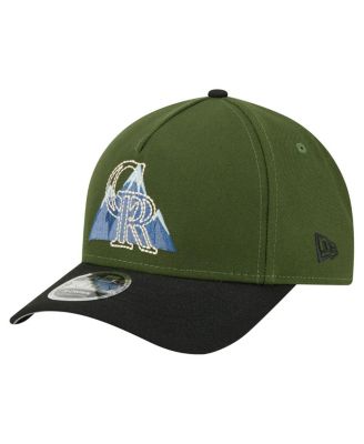 Men's&nbsp;Dark Green Colorado Rockies City Feature 9FORTY A-Frame Adjustable Hat