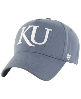 Men's Gray Kansas Jayhawks Foundation Offside Adjustable Hat